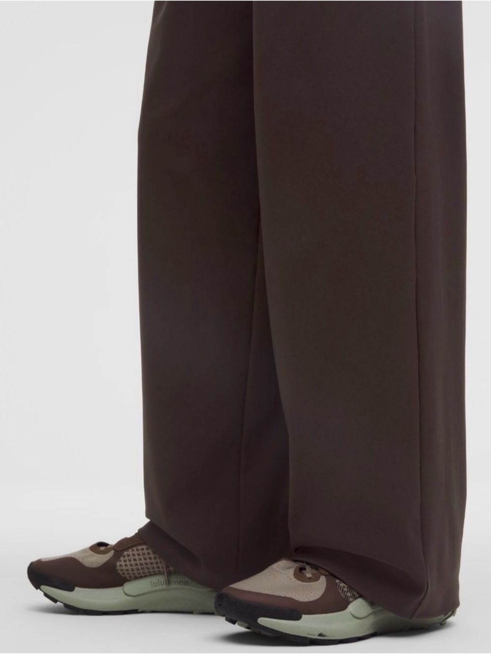 Lululemon Daydrift High-Rise Wide-Leg Trouser Regular Sz Medium Sequoia NWT - Picture 6 of 9